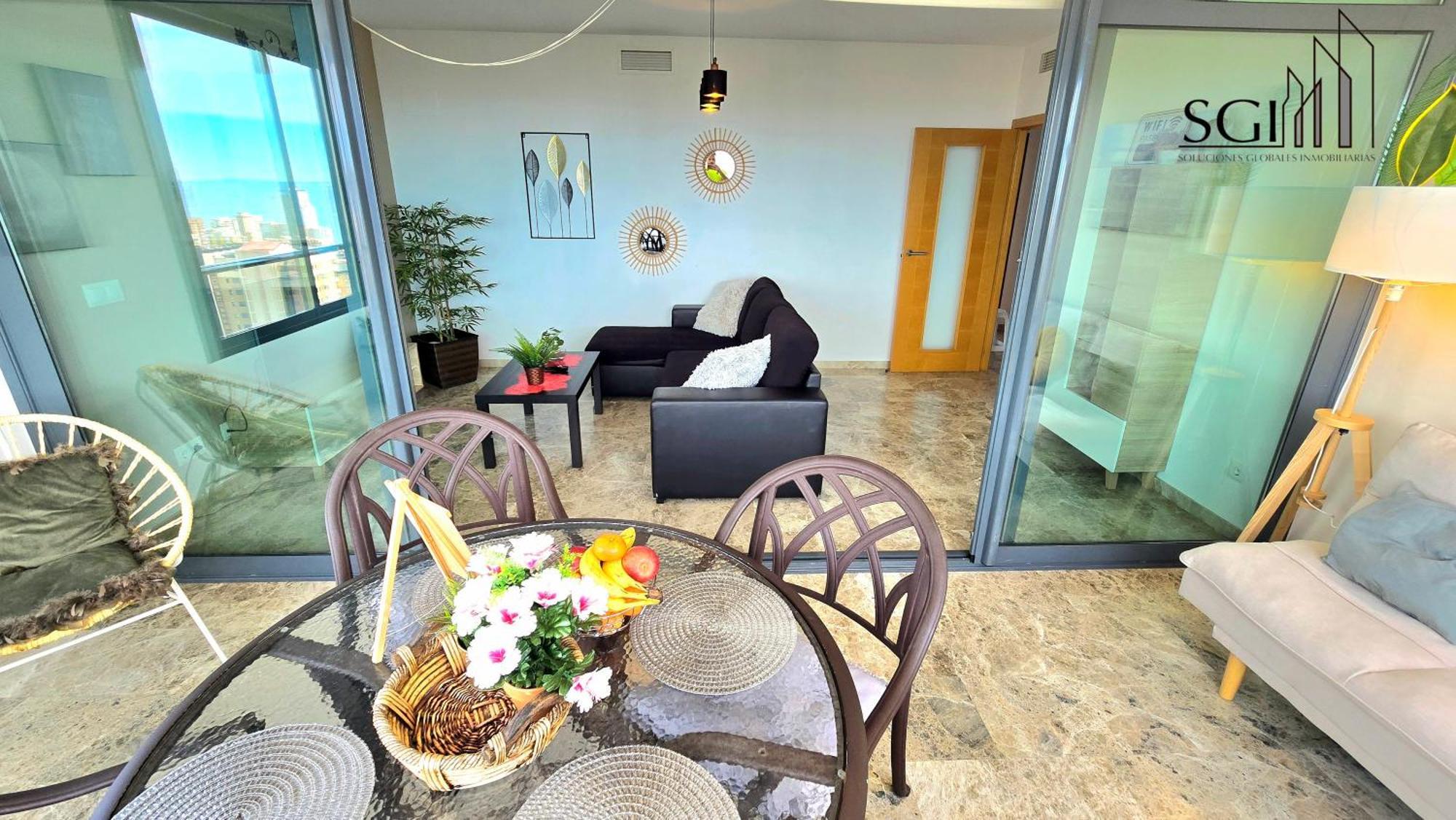 Апартаменты Bahia Views - Premium Torres D' Oboe Бенидорм Экстерьер фото